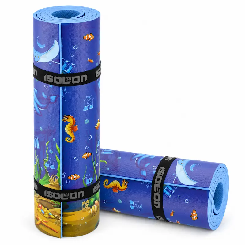 Детский коврик Isolon Decor «Подводное царство», 1800×550×8 мм