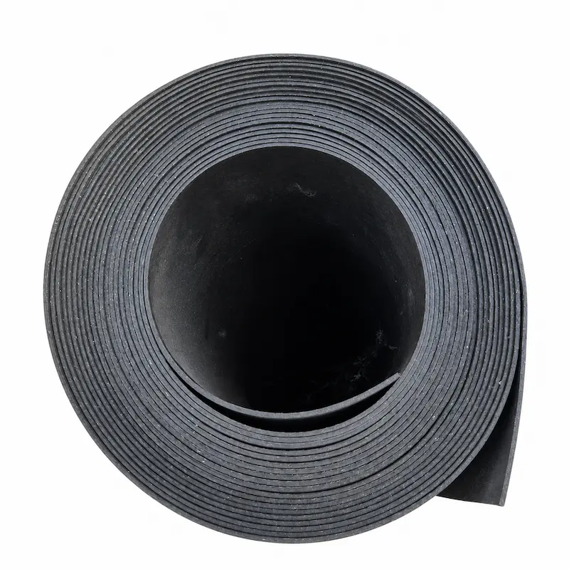 Полимерный лист Isolon, 2 мм, чёрный, рулон 0,9×10 м